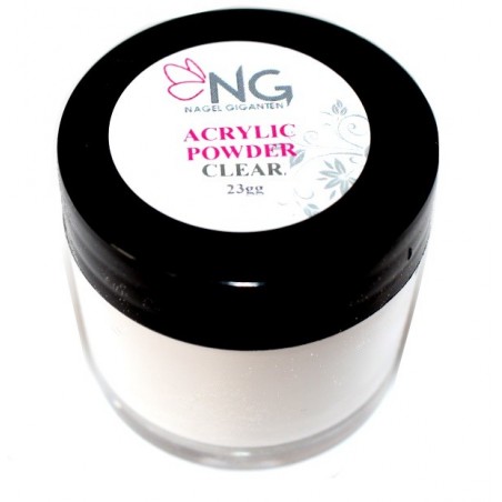 NG Akryl Puder - Clear 20gg