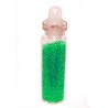 Nail Art Pearls Bottle Green in mini bottle