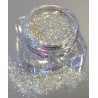 Silver-White  Glitter 0.8mm