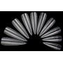 Medium CLEAR Stiletto Tips 500st. in Bag