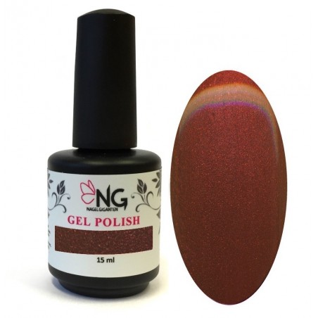 921 Metallic Brown - NG LED/UV Soak Off Gel Polish 15ml