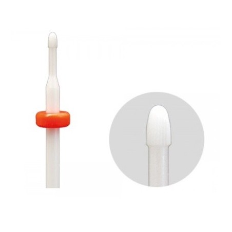 Ceramic Bit CUTICLE REMOVER  fine(red)