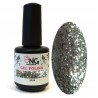 797 Glitter Silver - NG LED/UV Soak Off Gel Polish 15ml