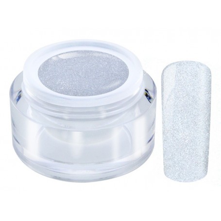 0206 Silver White - Glitter Gel 4,5gr