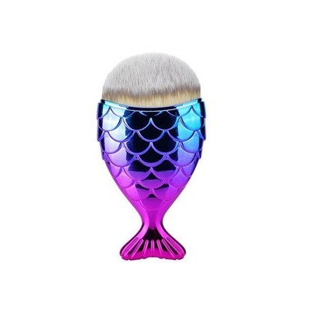 Fish Dust Brush Blue/Pink