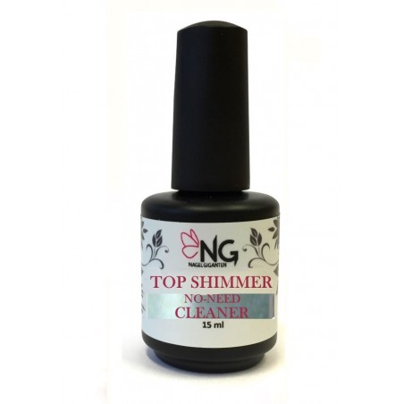 NG LED/UV Top Shimmer No-Need-Cleaner Gel 15ml