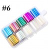   6 - Nail Art Foil Kit 10 designs