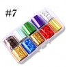   7 - Nail Art Foil Kit 10 designs