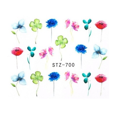 Water Tattoo Floral - 700