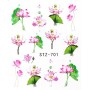 Water Tattoo Floral - 701