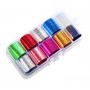   22 - Nail Art Foil Kit 10 designs