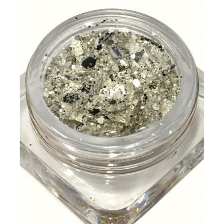 Bullion Glitter MIX Silver