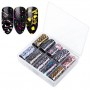   128 - Nail Art Foil Kit 10 designs