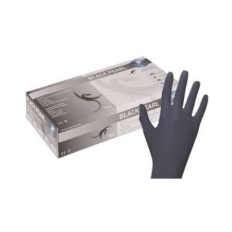 Nitril Gloves - Pearl Black 100 pcs.(medium)