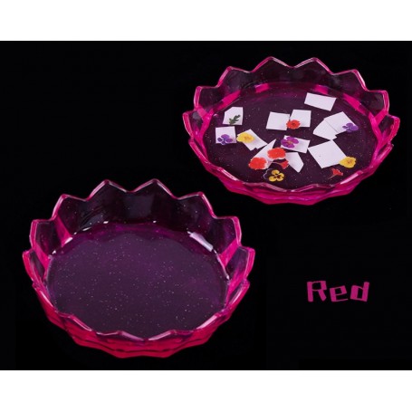 Dish for Nail Art Rosa