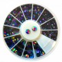 Rhinestones Blue AB in Wheel(129)