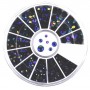 Rhinestones Black AB in Wheel(129)