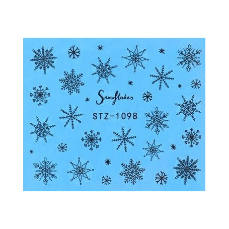 Water Tattoo Snowflakes - 098