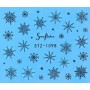 Water Tattoo Snowflakes - 098