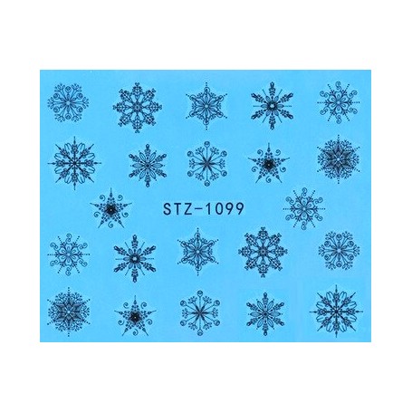 Water Tattoo Snowflakes - 099