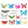 Water Tattoo Butterflies - 989