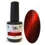 437 Cat Eye Red - NG LED/UV Soak Off Gel Polish 15ml