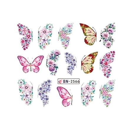 Water Tattoo Butterflies - 566