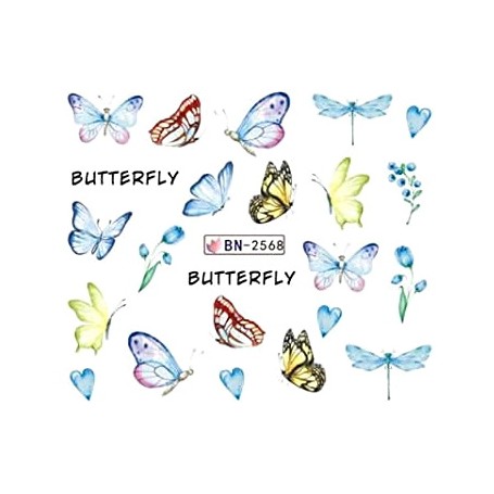 Water Tattoo Butterflies - 568