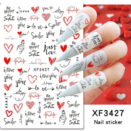 XF3427 - Nail Stickers(95*64mm)