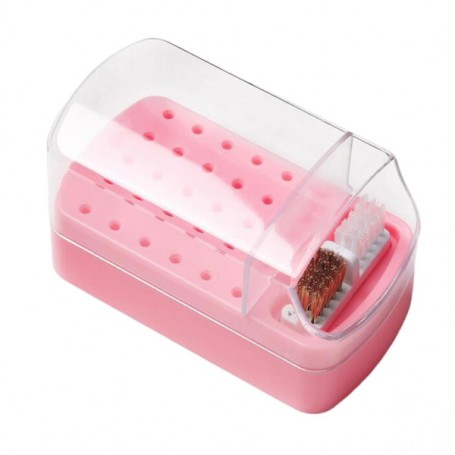 Bits Cleaning & Storage Box - Pink