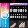 5 - Full Frosted Nail Tips (300 pieces in box)