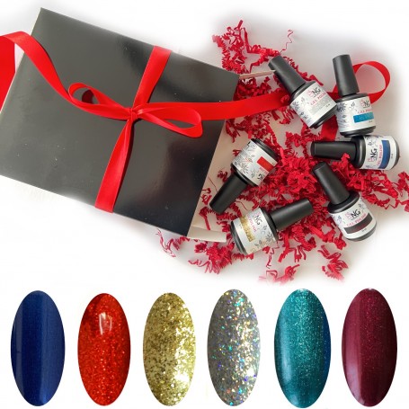 CHRISTMAS COLLECTION - 6 Colors NG LED/UV Soak Off Gel Polish 15ml