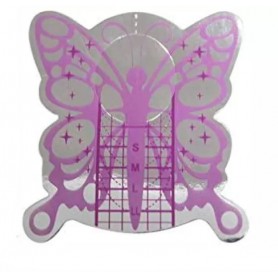 Nail Forms - Butterfly Purple 20pcs.