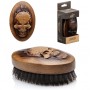 Skull Oval Palm Shaving Brush - 544