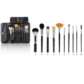 MAKE UP Set with 10 brushes - 026