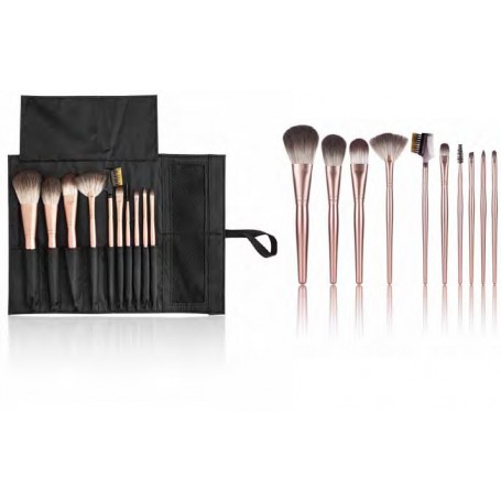 MAKE UP MARGOT Set 10 nylon brushes - 048
