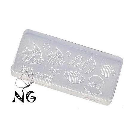 Nail Art 3D Mold - 12