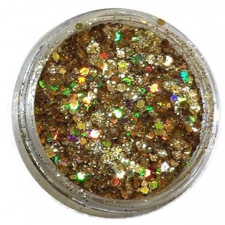 Glamour Mix Glitter in 3ml. jars - nr.14