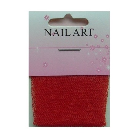 930 - Nail Art Net Red