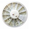 Rhinestones White AB in Wheel(133)