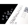 2400 Swarovski Square  - Graphite 10st (4mm)